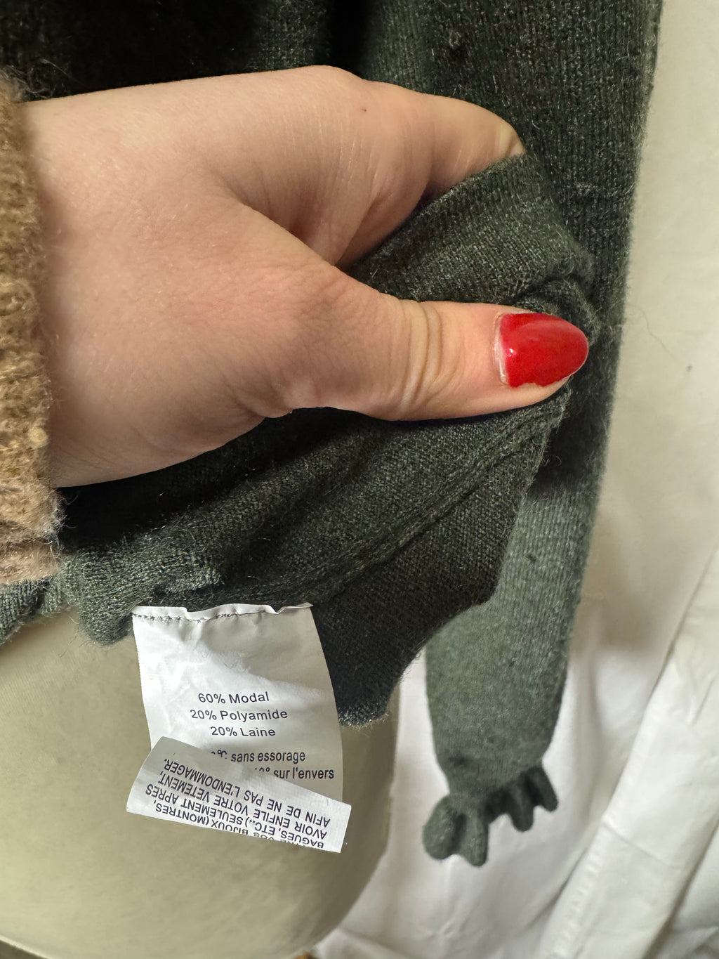 Pull vert Chanon
