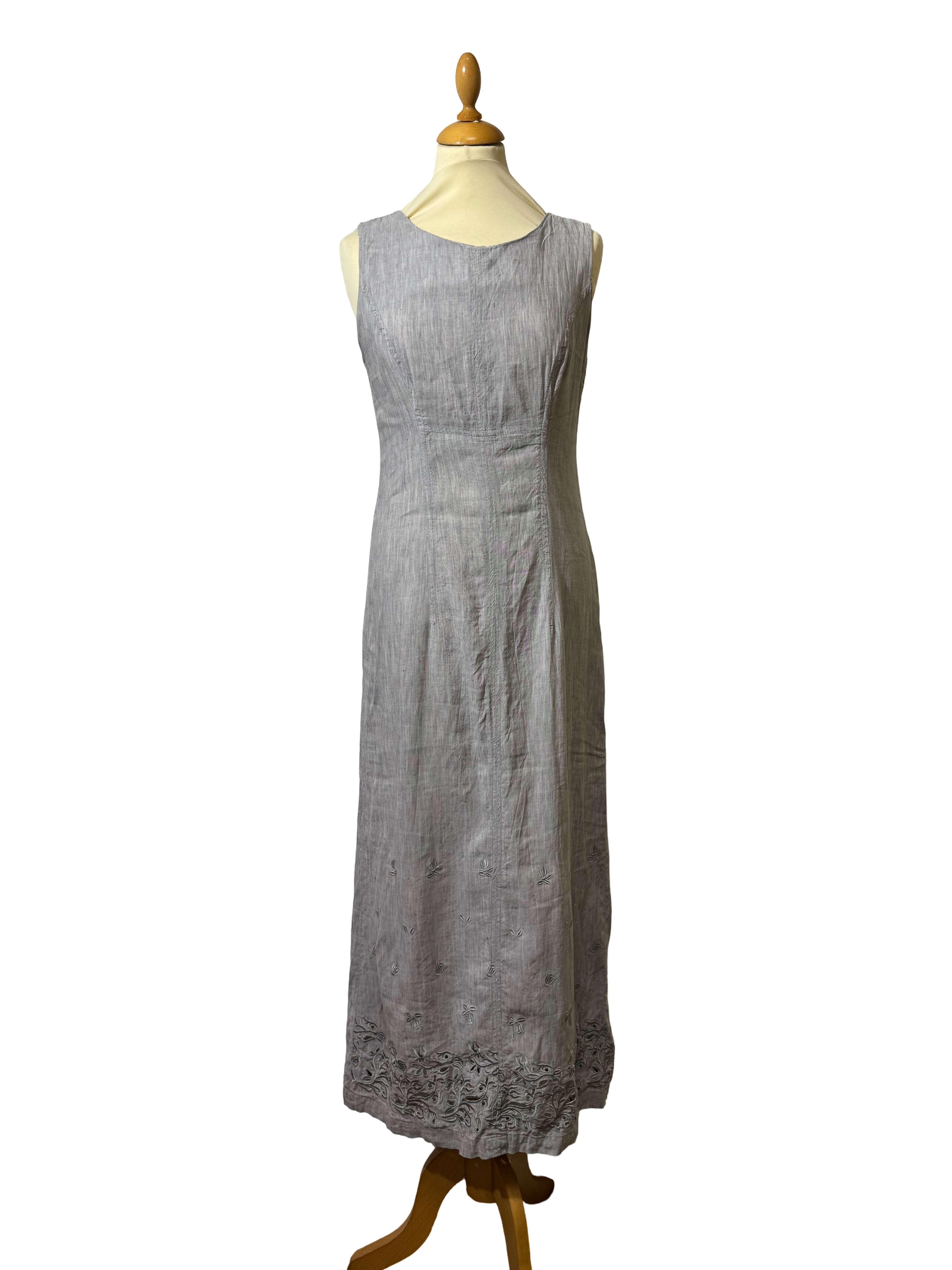 Robe longue en lin