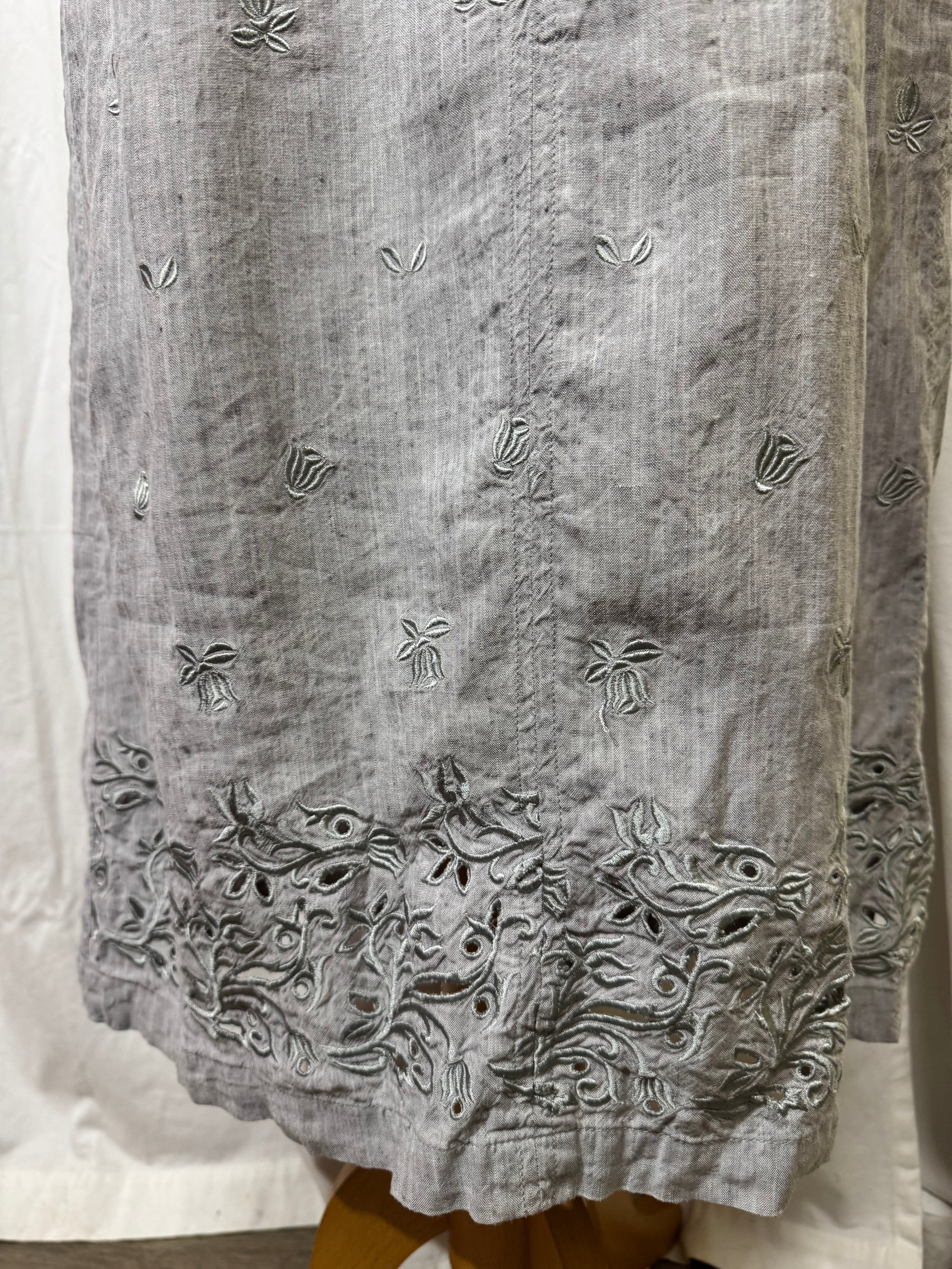 Robe longue en lin