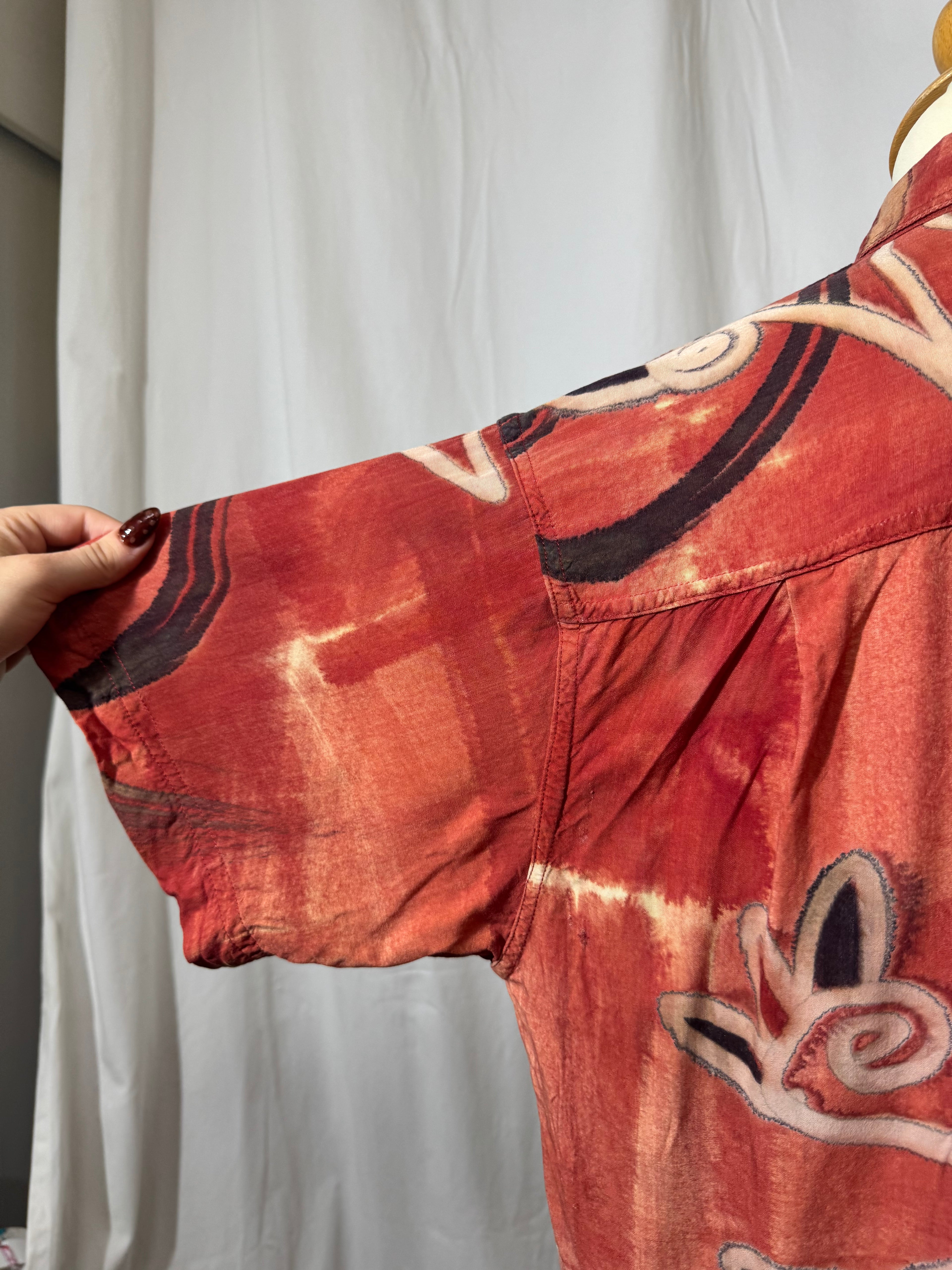 Chemise à motifs