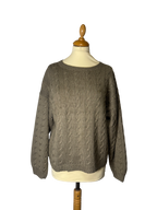 Pull torsade kaki