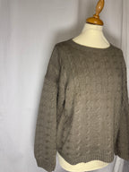 Pull torsade kaki
