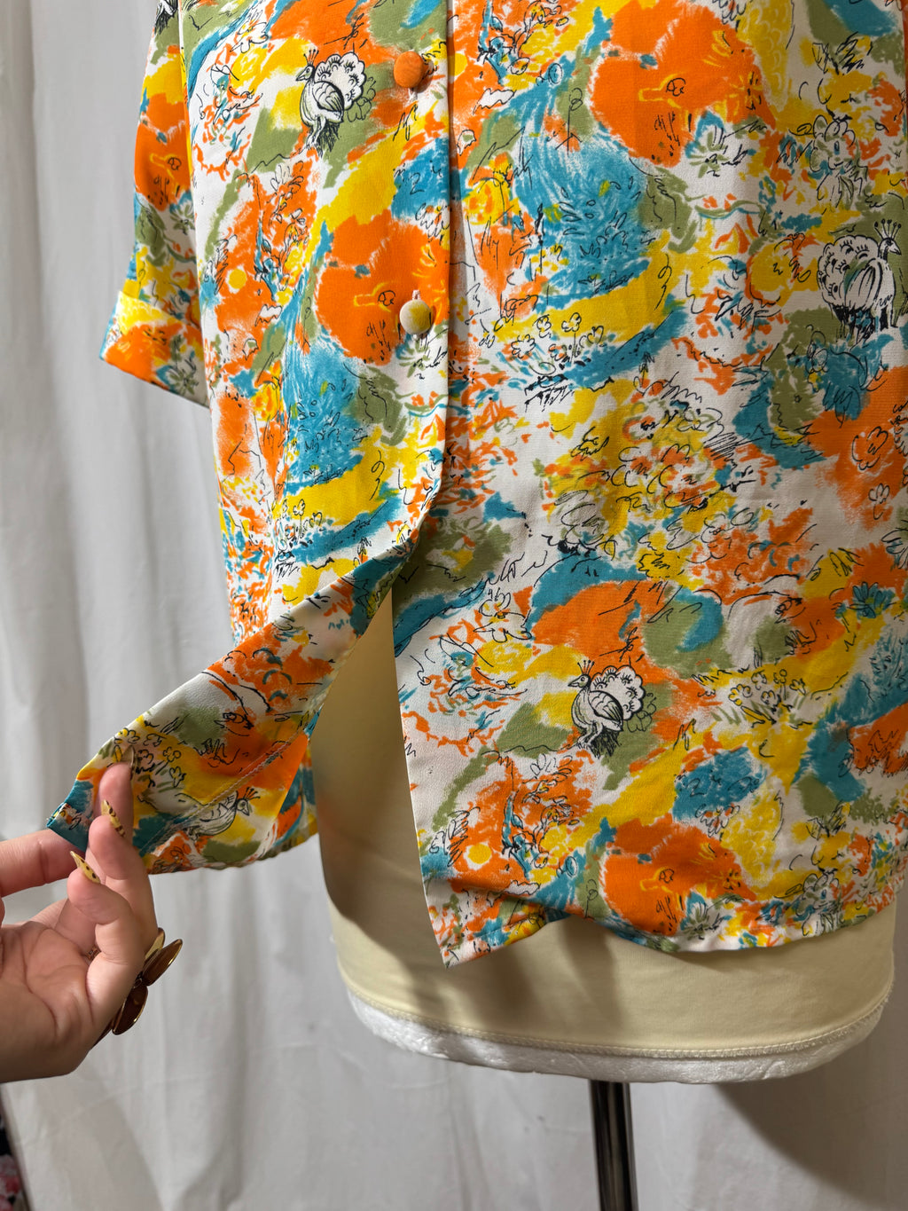 Chemise à motifs 90S