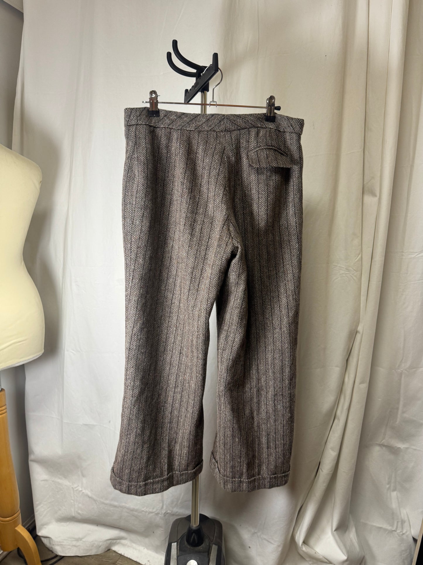 Pantalon en laine 70s