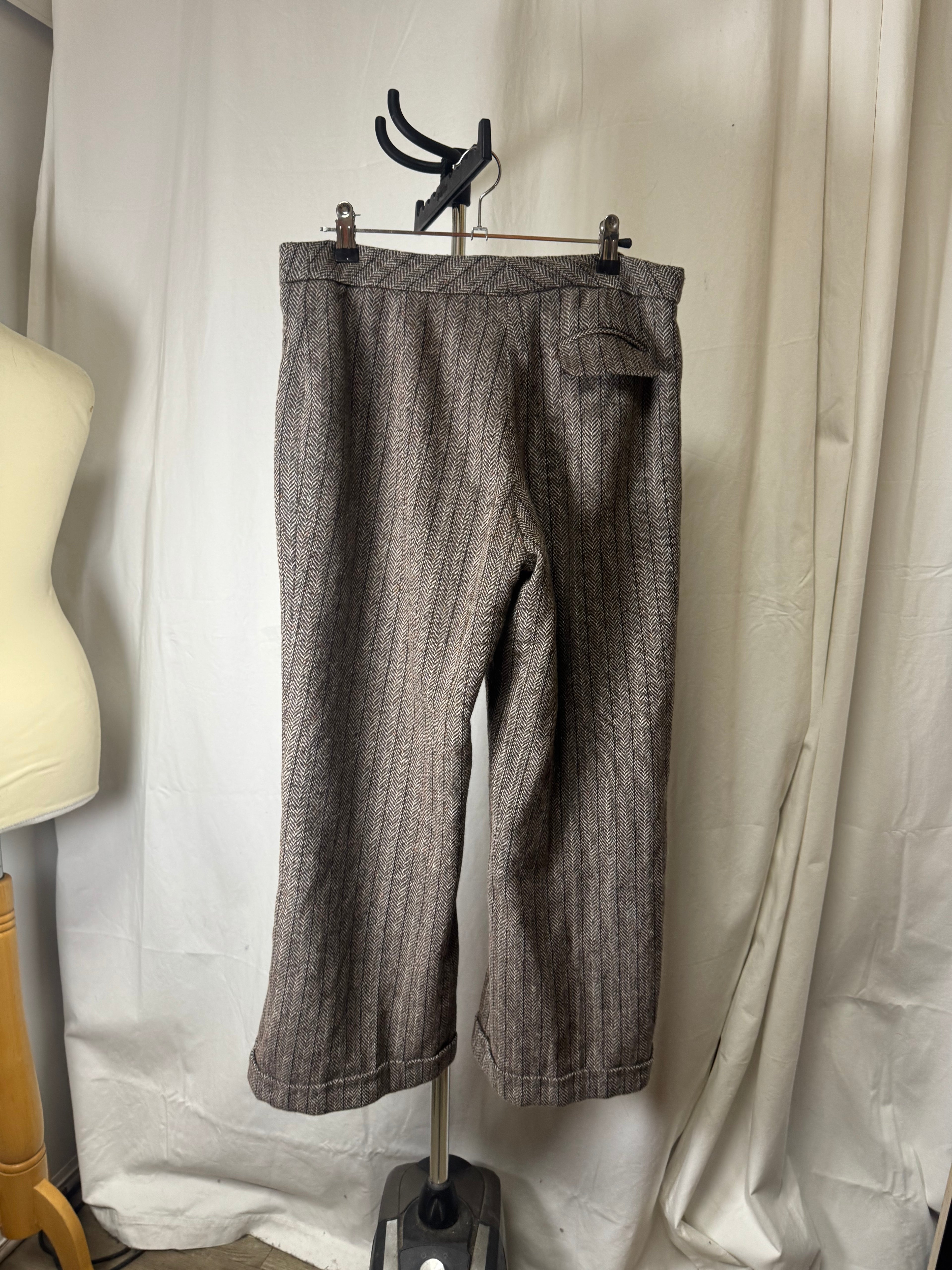 Pantalon en laine 70s