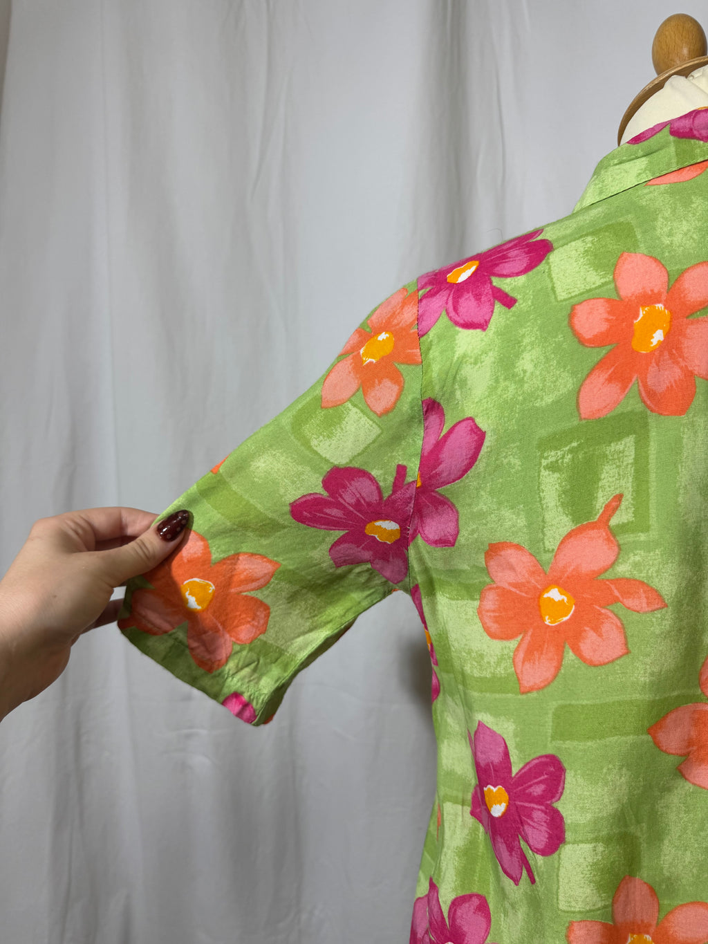 Chemise à fleurs