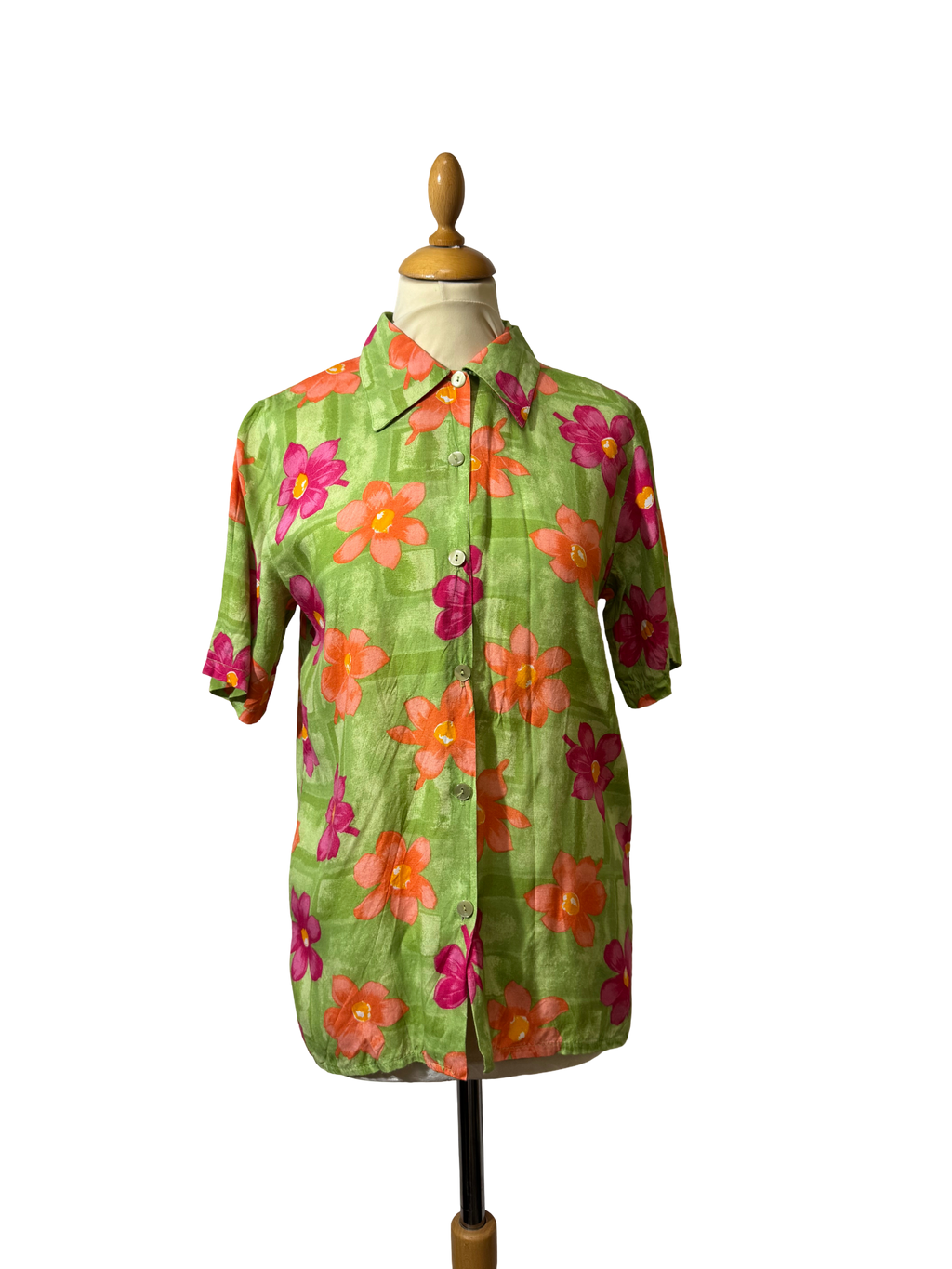 Chemise à fleurs