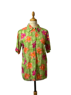 Chemise à fleurs