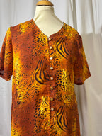 Ensemble jupe à motifs