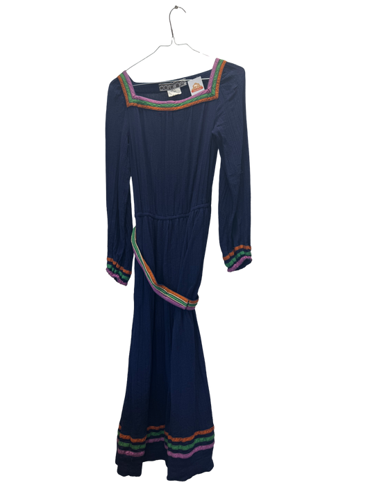 Robe longue 70s