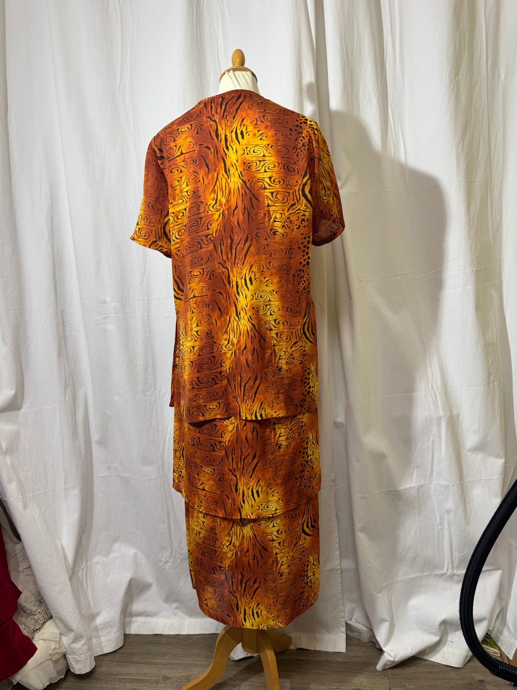 Ensemble jupe à motifs