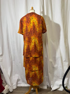 Ensemble jupe à motifs
