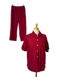 Ensemble pantalon rouge