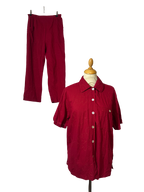 Ensemble pantalon rouge