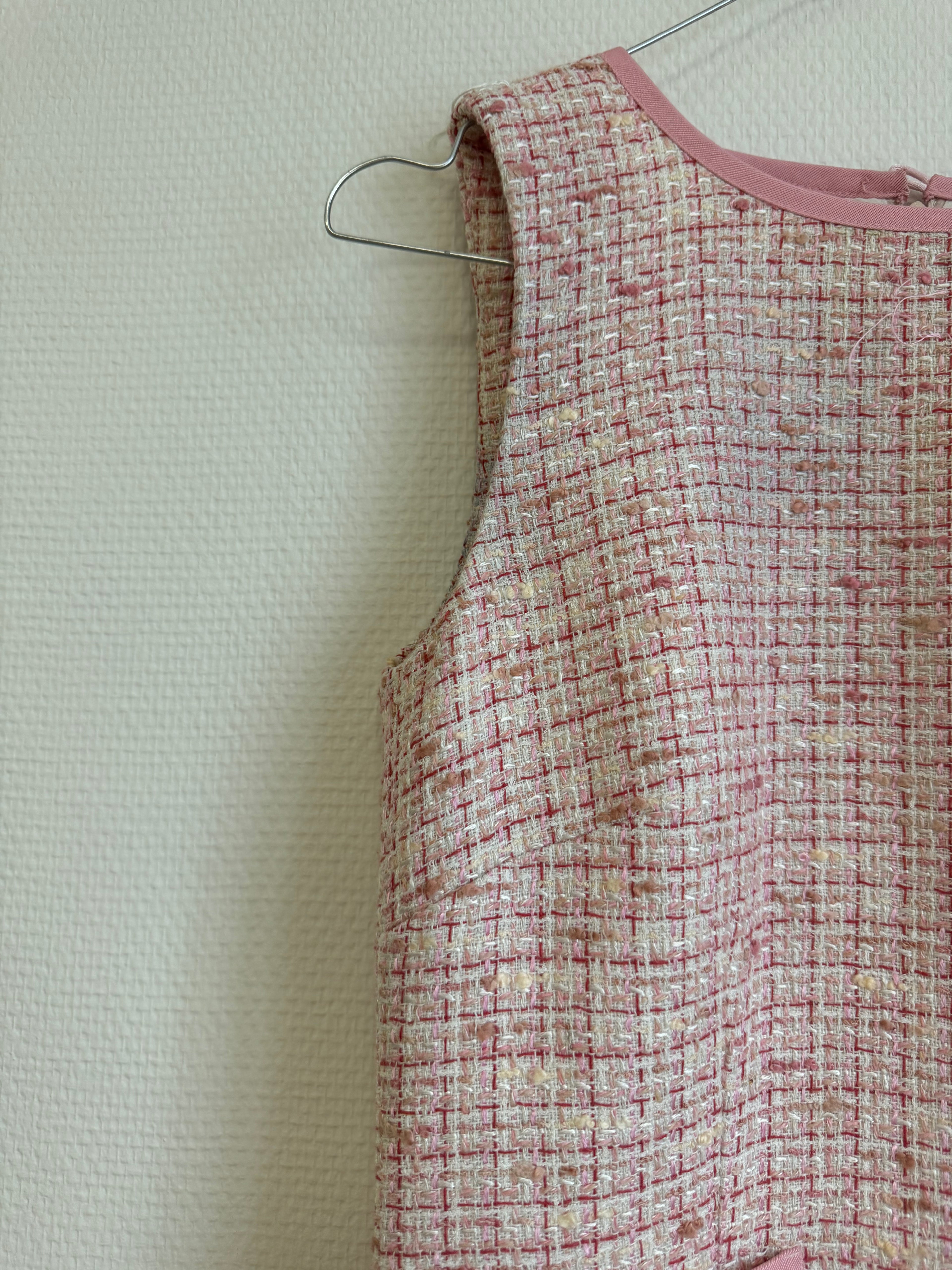 Robe en tweed