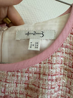 Robe en tweed