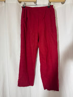 Ensemble pantalon rouge