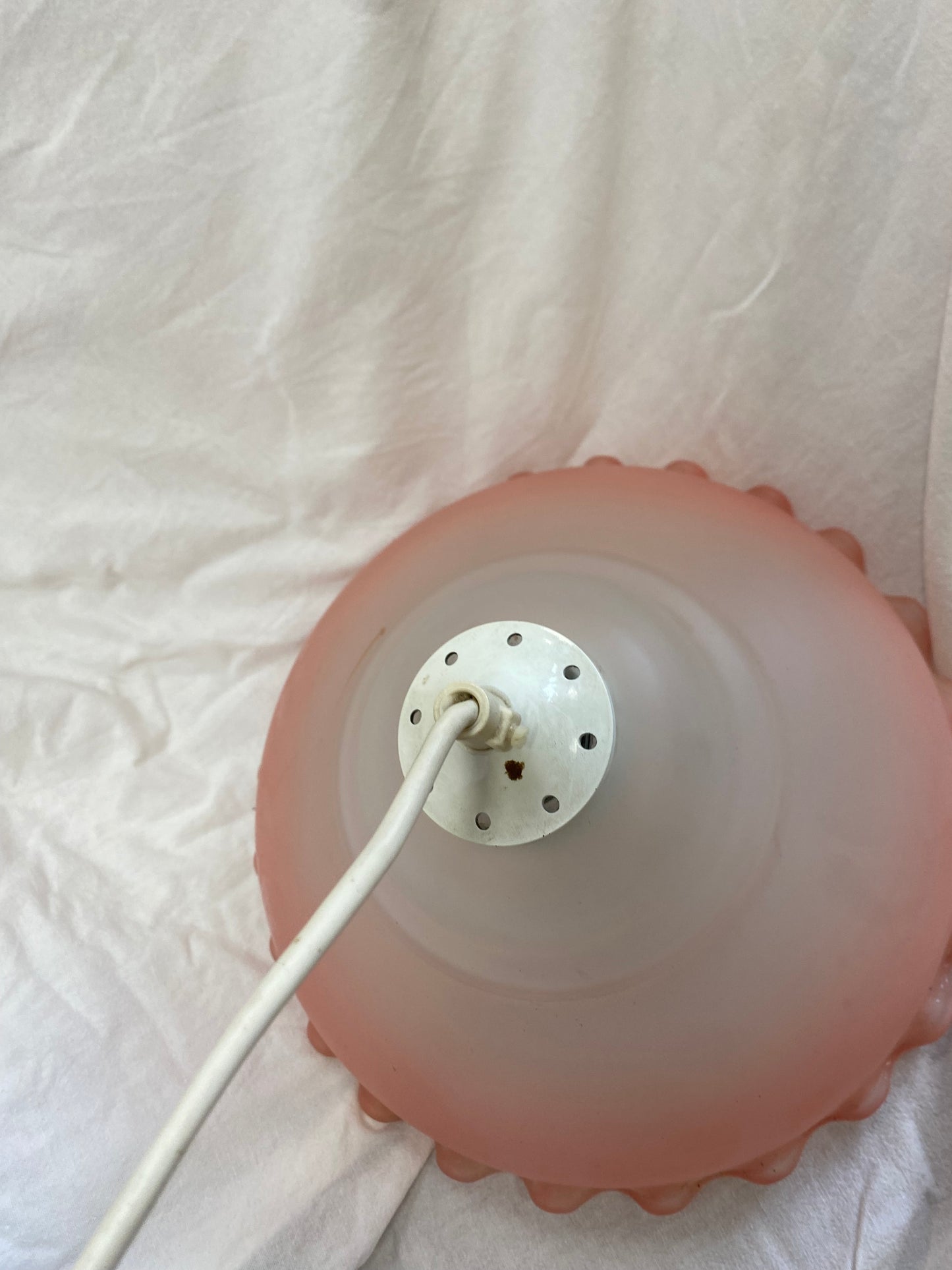 Lustre en opaline