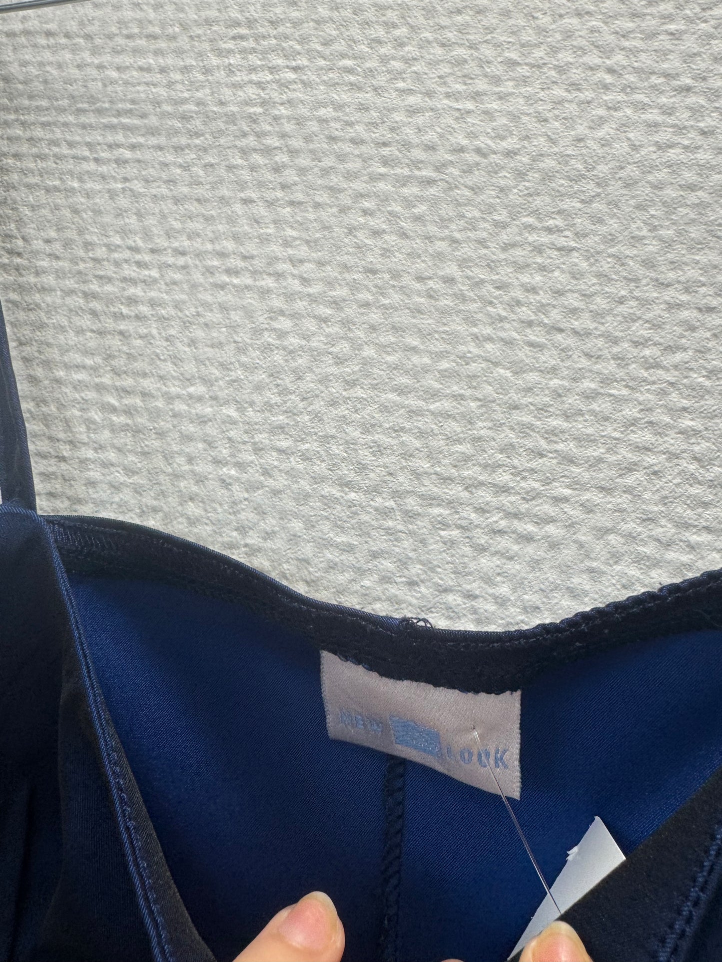 Mini robe bleu nuit