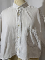 Chemise courte blanche