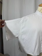 Chemise courte blanche