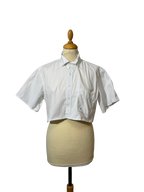Chemise courte blanche