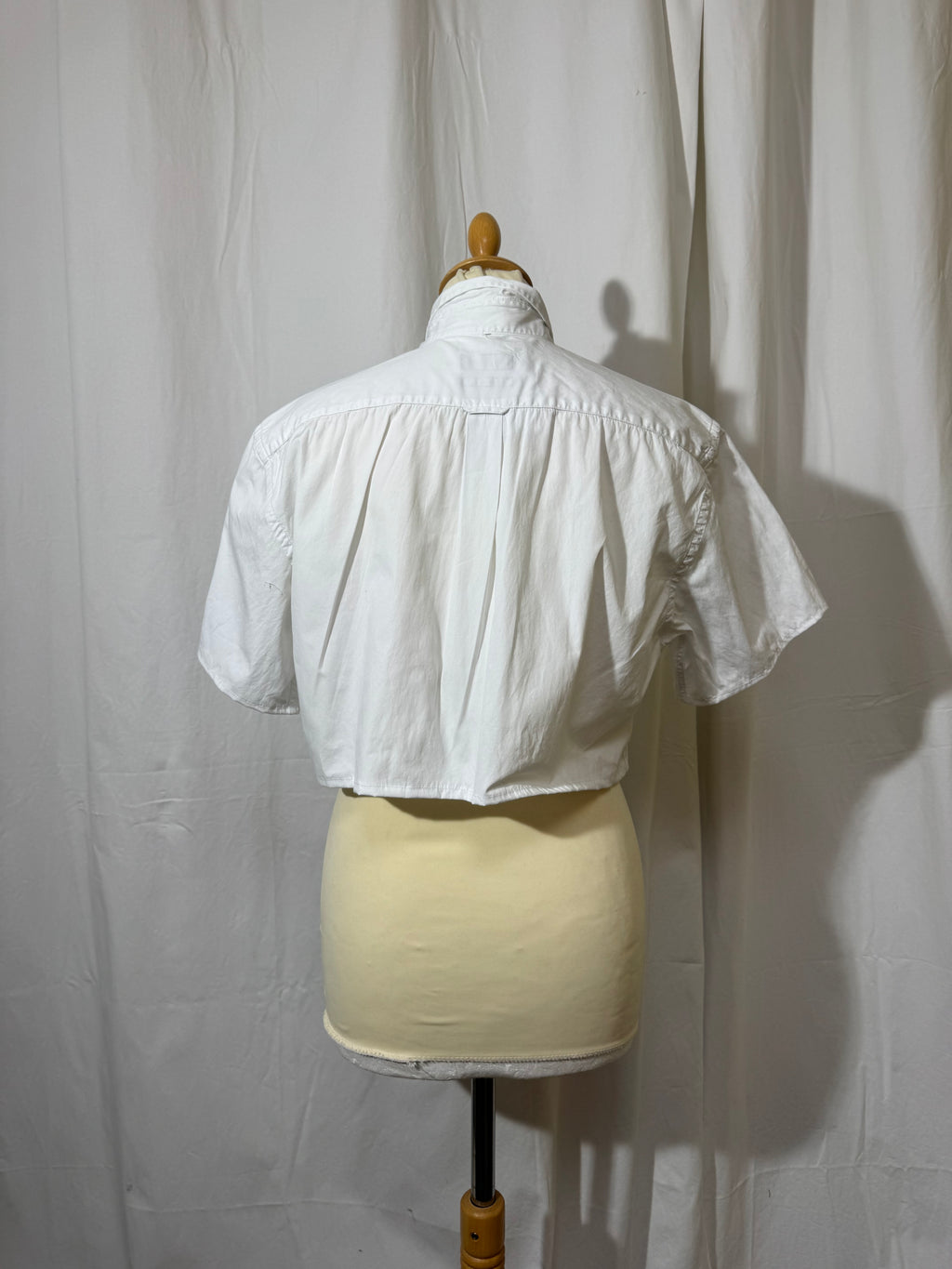 Chemise courte blanche