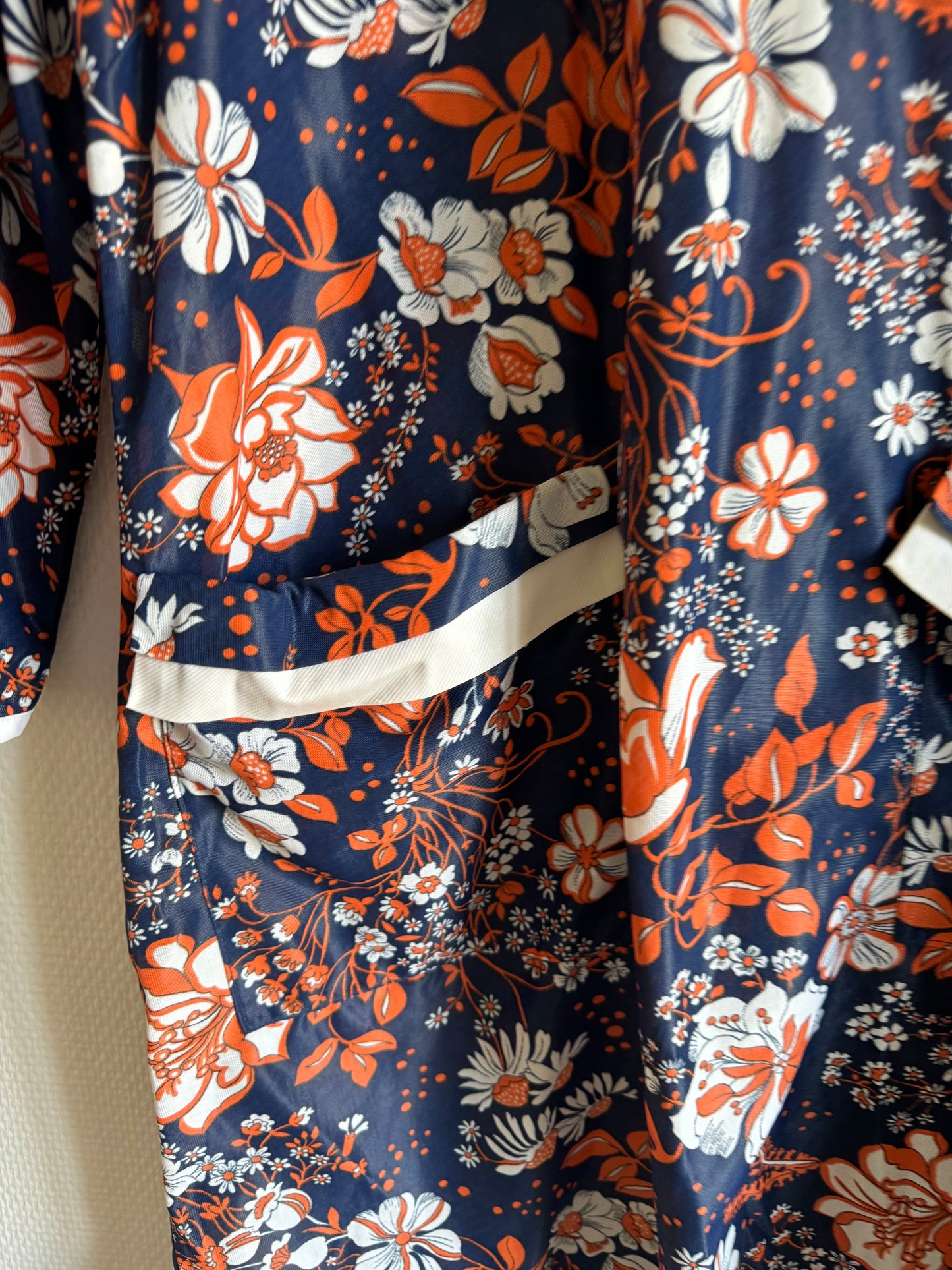 Blouse à motif 70s