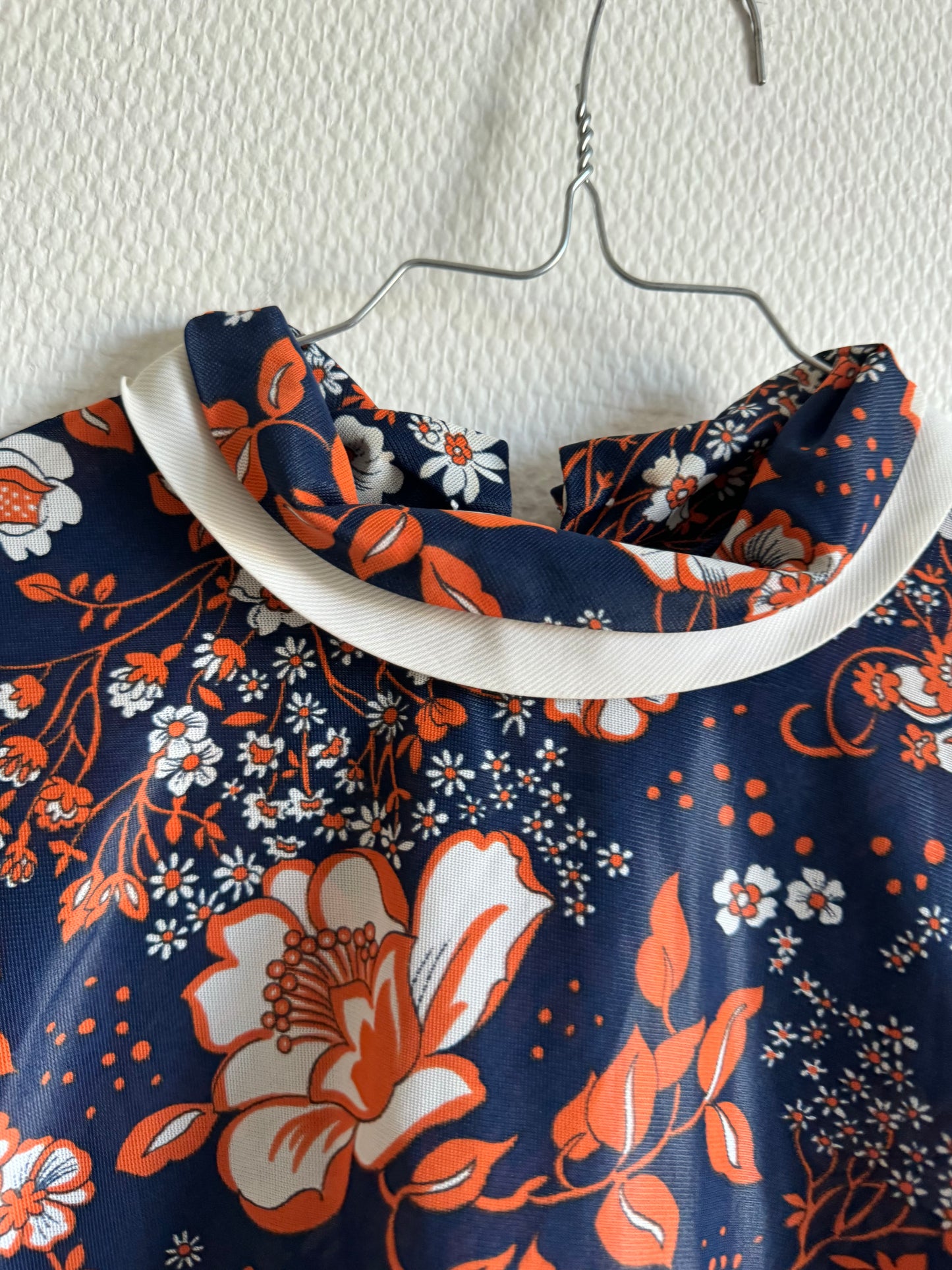 Blouse à motif 70s