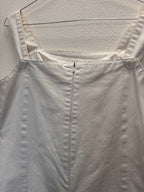 Robe courte blanche