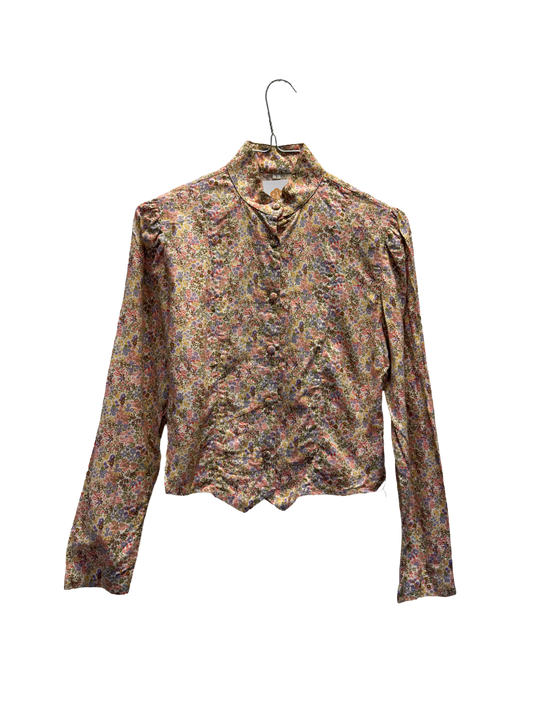 Chemise à fleurs