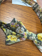 Noeud papillon à fleurs