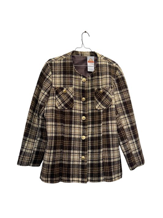 Veste à carreaux