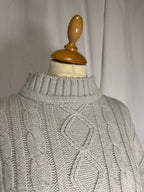 Pull en maille torsade