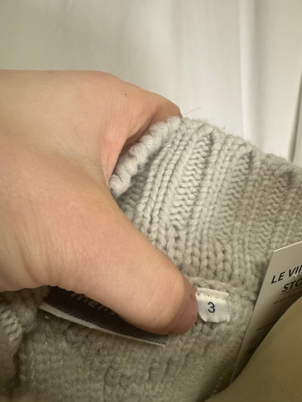 Pull en maille torsade