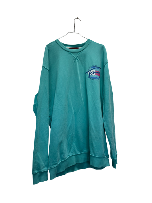 Sweat bleu Tommy Jeans