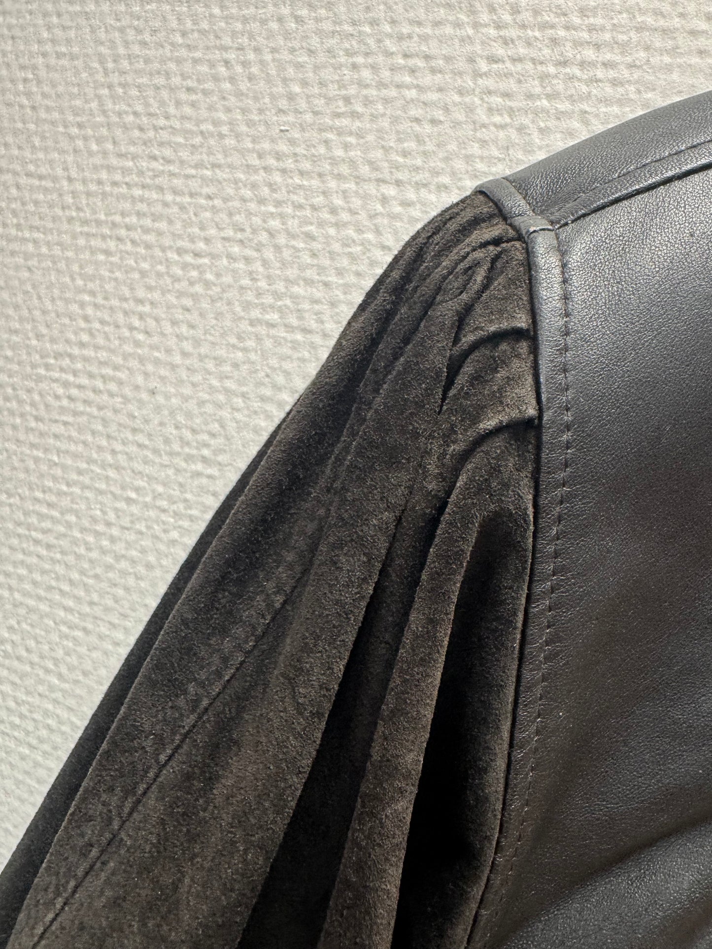 Blouson en cuir 80s