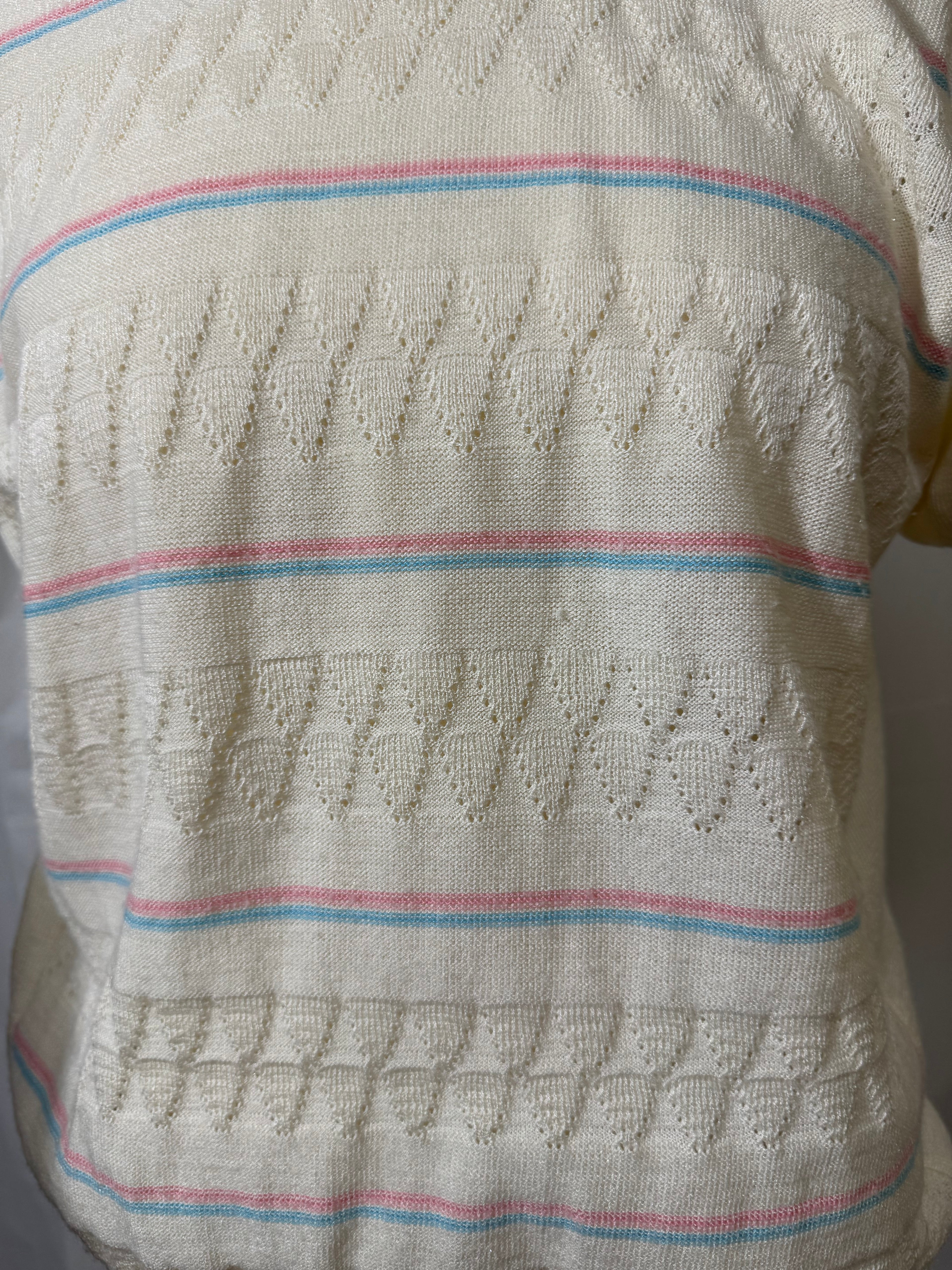 Pull à motifs 70s
