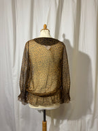 Blouse léopard