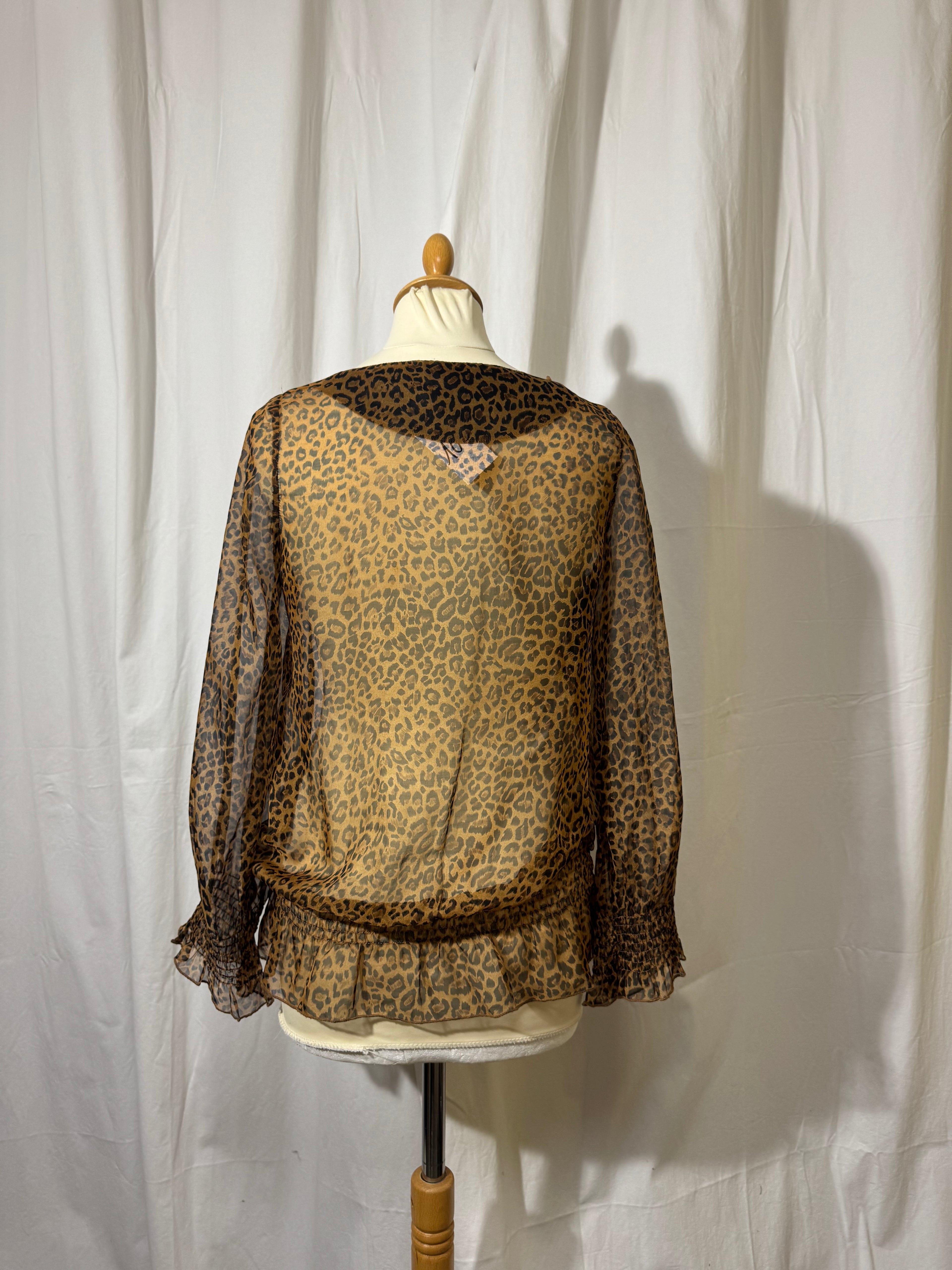Blouse léopard