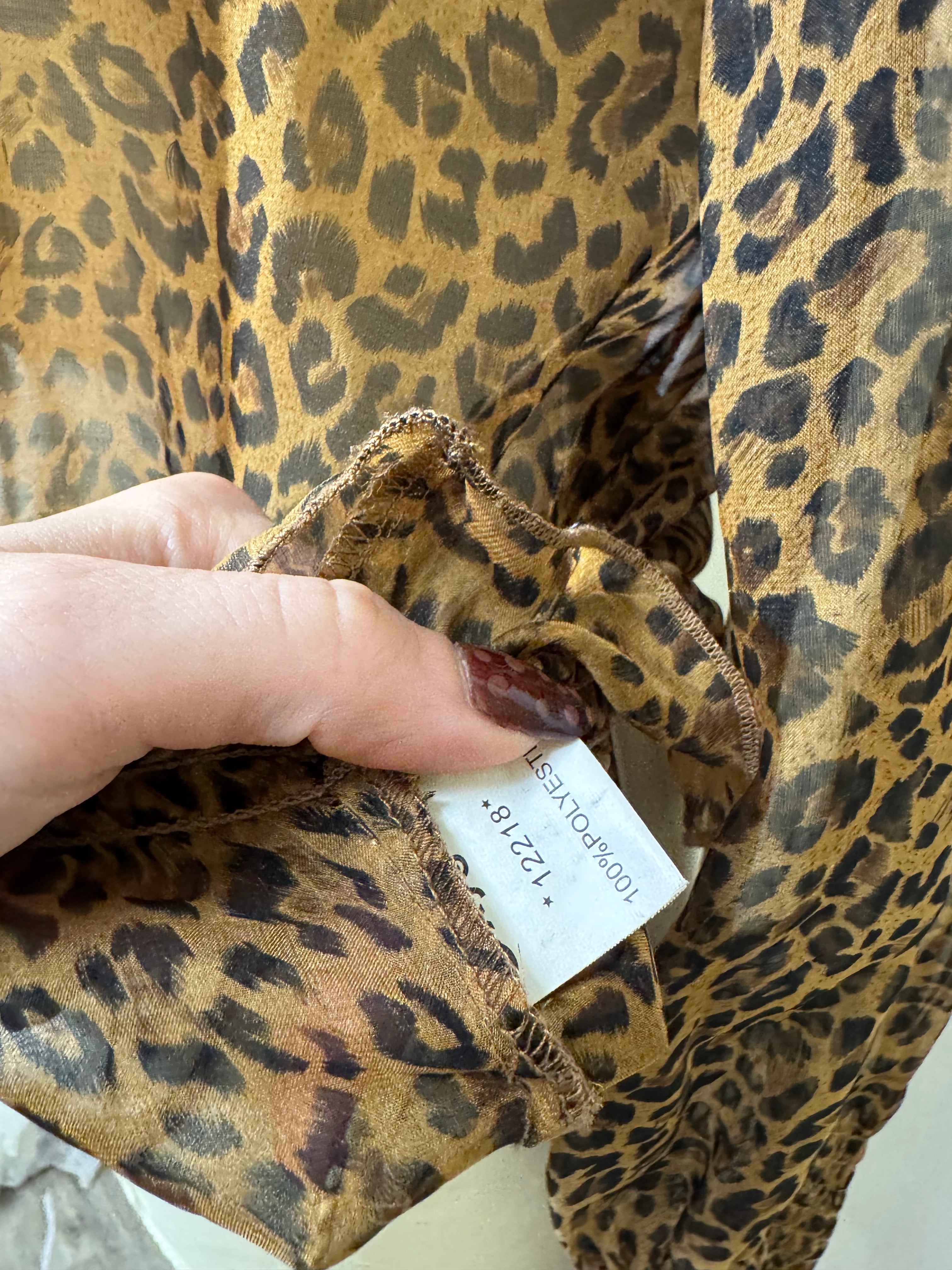Blouse léopard