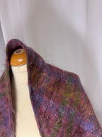 Châle rose en mohair