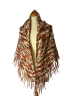 Châle en crochet 70s