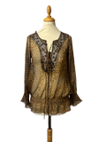 Blouse léopard