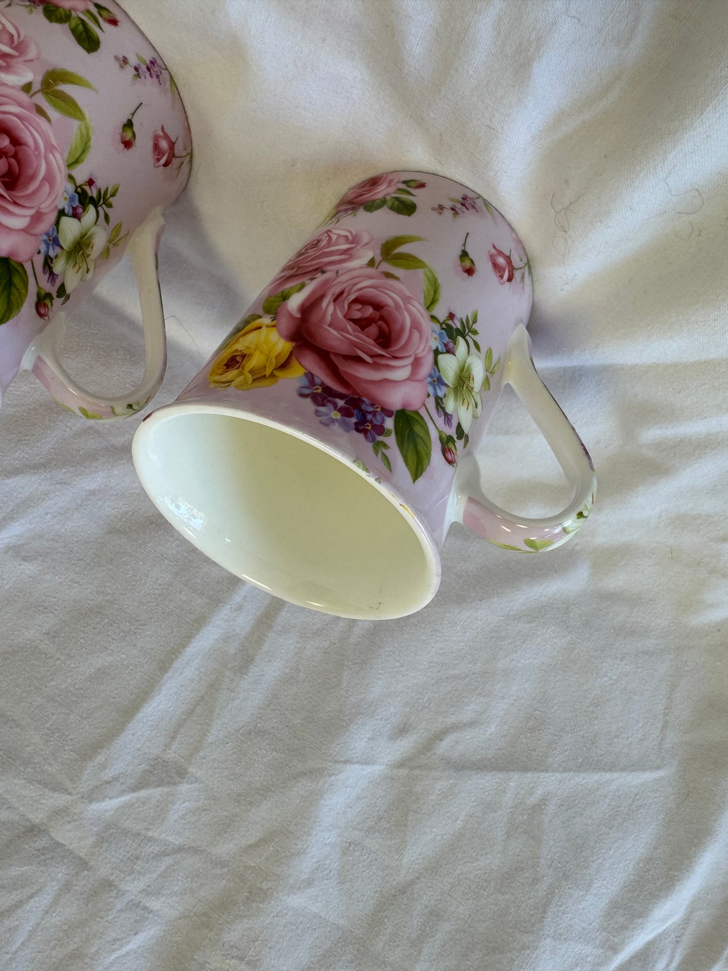 Tasses à fleurs