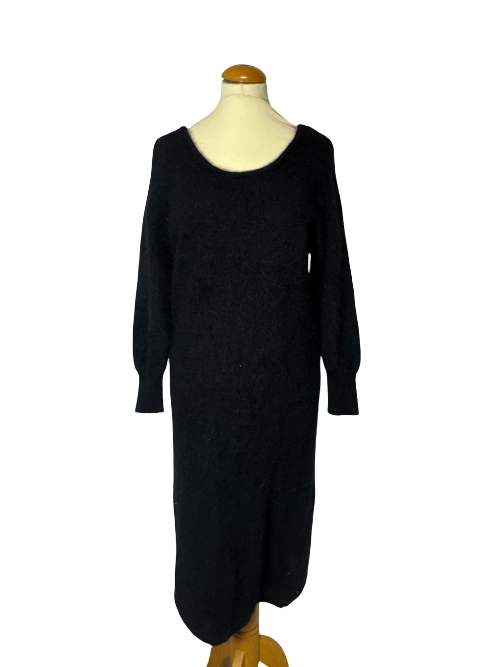 Robe longue en angora