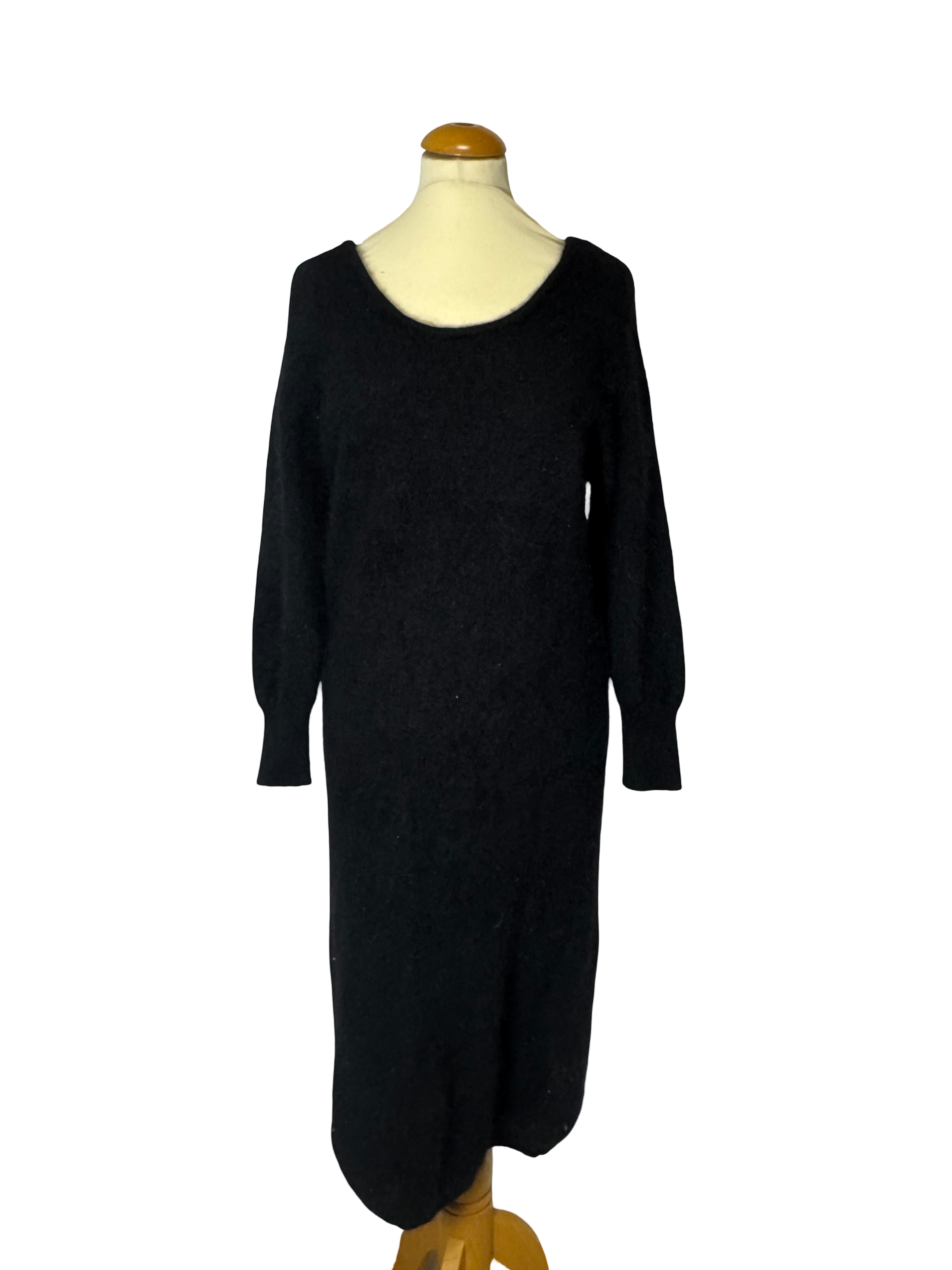 Robe longue en angora