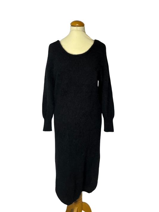 Robe longue en angora