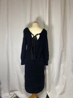 Robe longue en angora