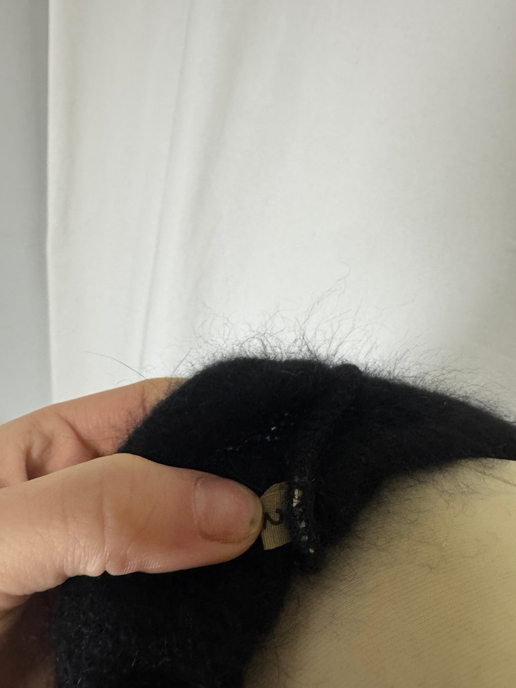 Robe longue en angora